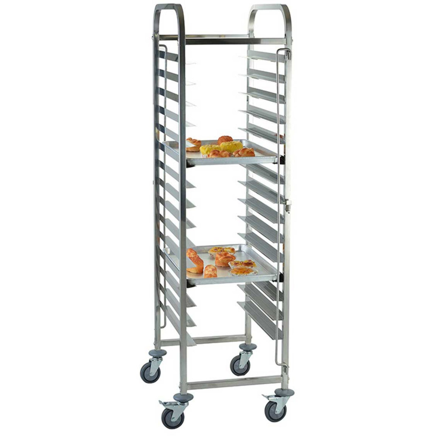 Rack/Tray/Pan Trolley Stainless steel for 660x460mm sheet pan 15 tier RT7515