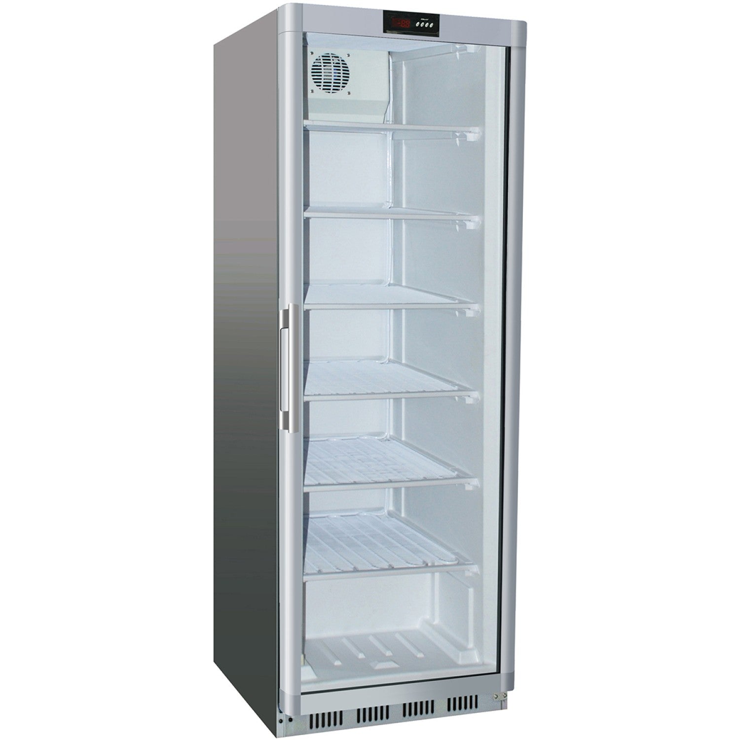 Commercial Freezer Upright cabinet Stainless steel 361 litres Single glass door SF400G