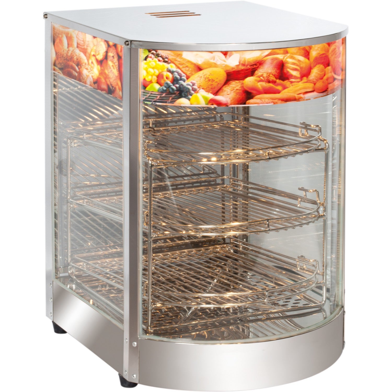 Commercial Hot display food warmer Countertop 75 litre FW1P