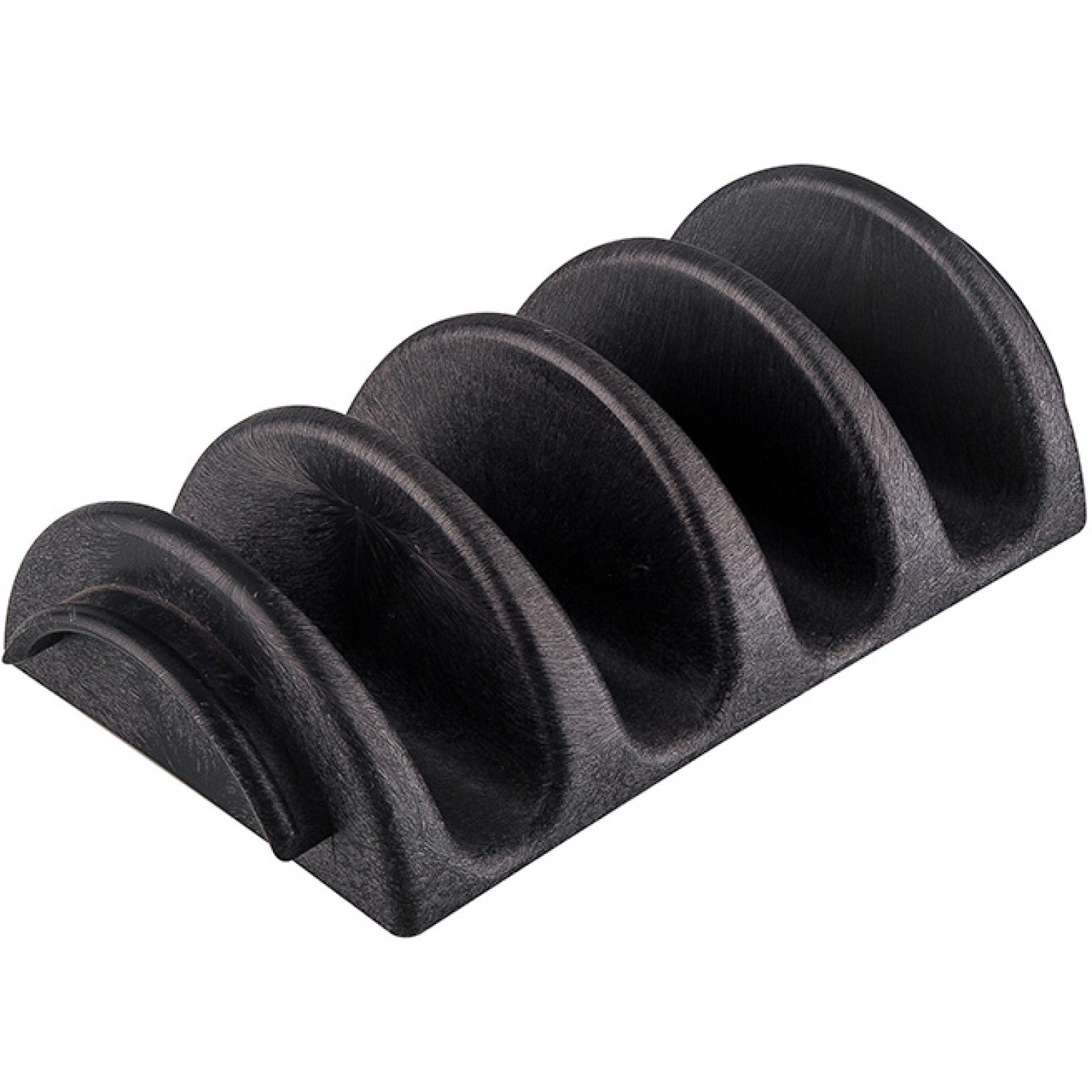 4 Shell Taco Server Black TCS4