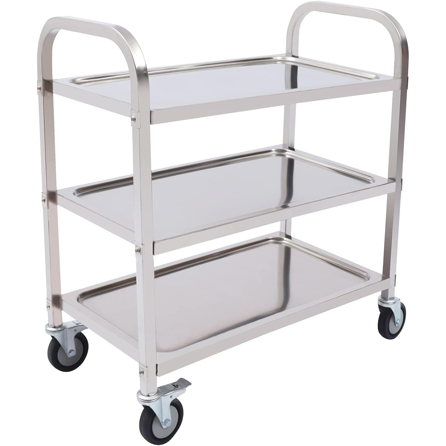 Commercial Serving/Service/Clearing Trolley Stainless steel 3 tier 950x500x940mm 19011