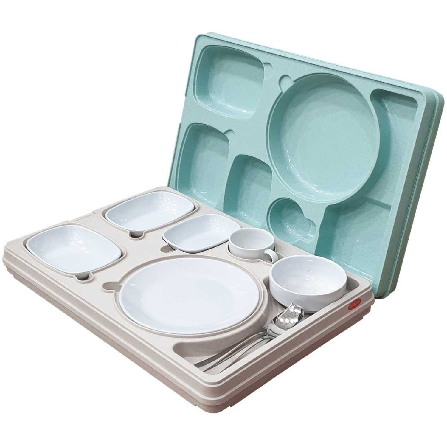 Professional Thermo Meal Tray with 6 Compartments TT6N