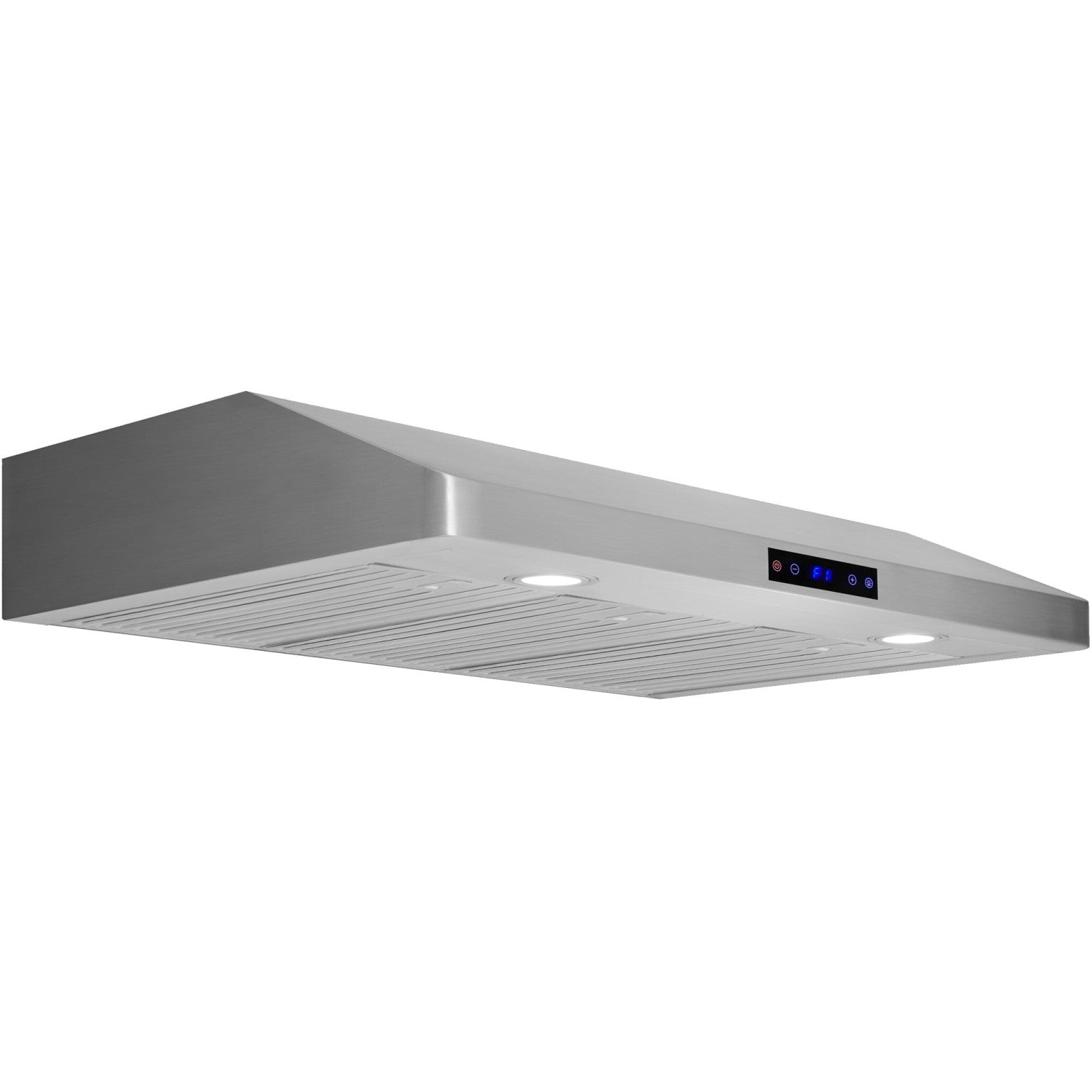Commercial Extraction Canopy with Filter, Range Hood, Fan, Lights &amp; 3 Speeds 900mm Undermount UC2002036D