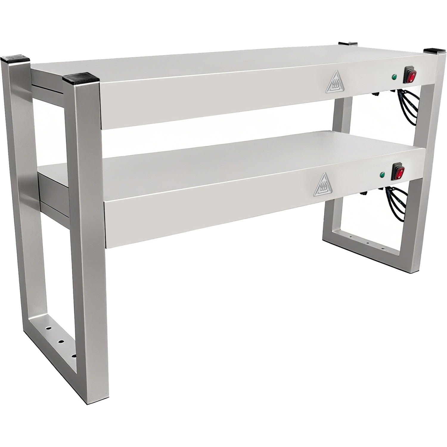 Commercial Quartz Lamp Heating Gantry Two Tiers 1800x300x625mm VST182H