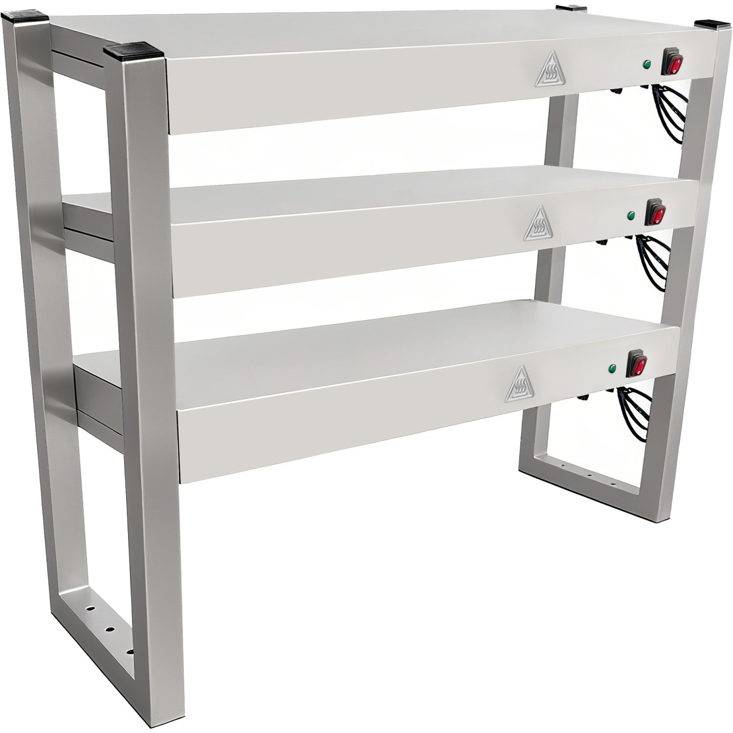 Commercial Quartz Lamp Heating Gantry Three Tiers 1800x300x975mm VST183H