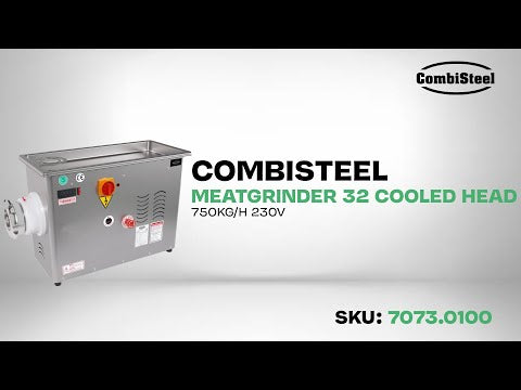 CombiSteel MEATGRINDER 32 - 750KG/H 230V - WITH FIXED COOLED HEAD