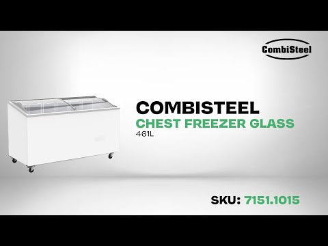 CombiSteel CHEST FREEZER GLASS COVER 461 L