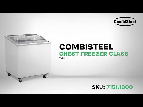 CombiSteel CHEST FREEZER GLASS COVER 198 L