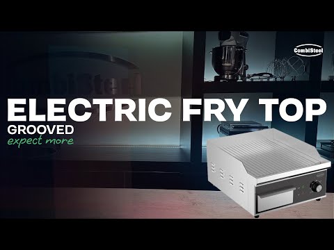CombiSteel ELECTRIC FRY TOP GROOVED