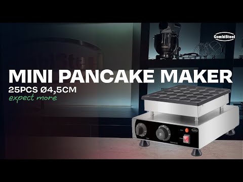 CombiSteel MINI PANCAKE MAKER 25PCS Ø4,5CM