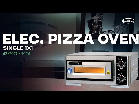 CombiSteel ELEC. PIZZA OVEN SINGLE 1 X 1
