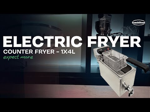 CombiSteel ELECTRIC COUNTER FRYER 1X4 L
