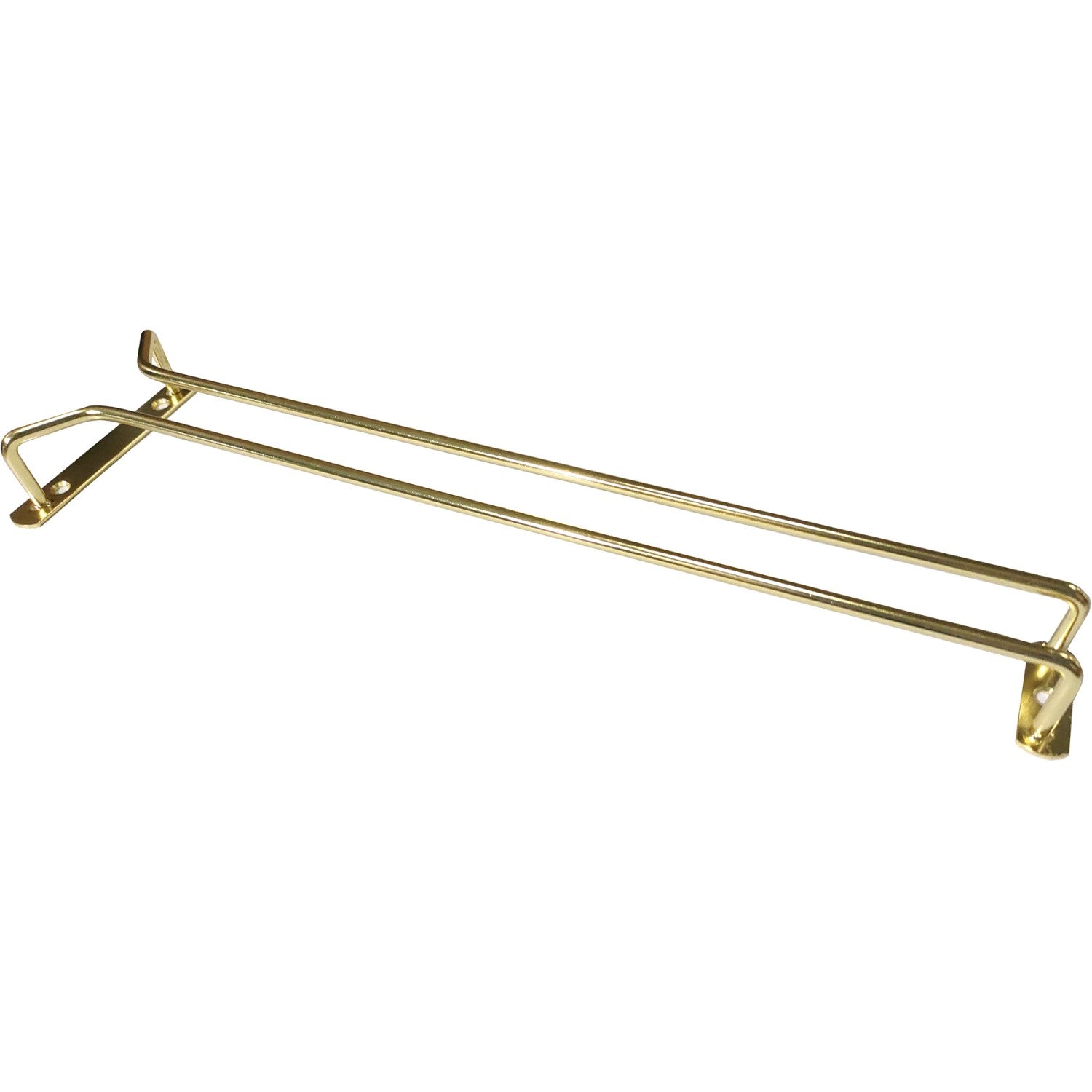 Wine Glass Rack Gold Ceiling mounted Length 400mm 5 wine glasses WGR116G