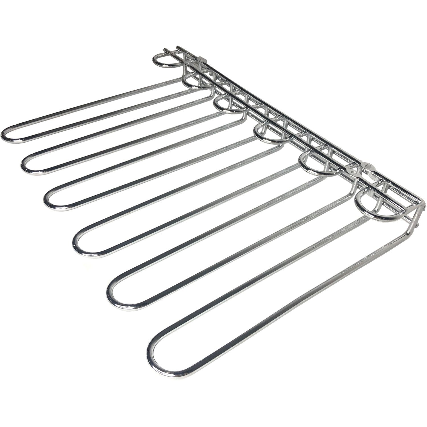 Wine Glass Rack Silver Ceiling mounted Length 450mm 20 wine glasses WGR5S