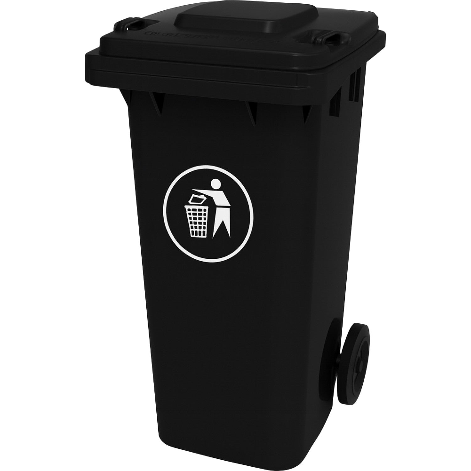 Wheelie Waste Bin 120 Litres Black XDL120A9BLACK