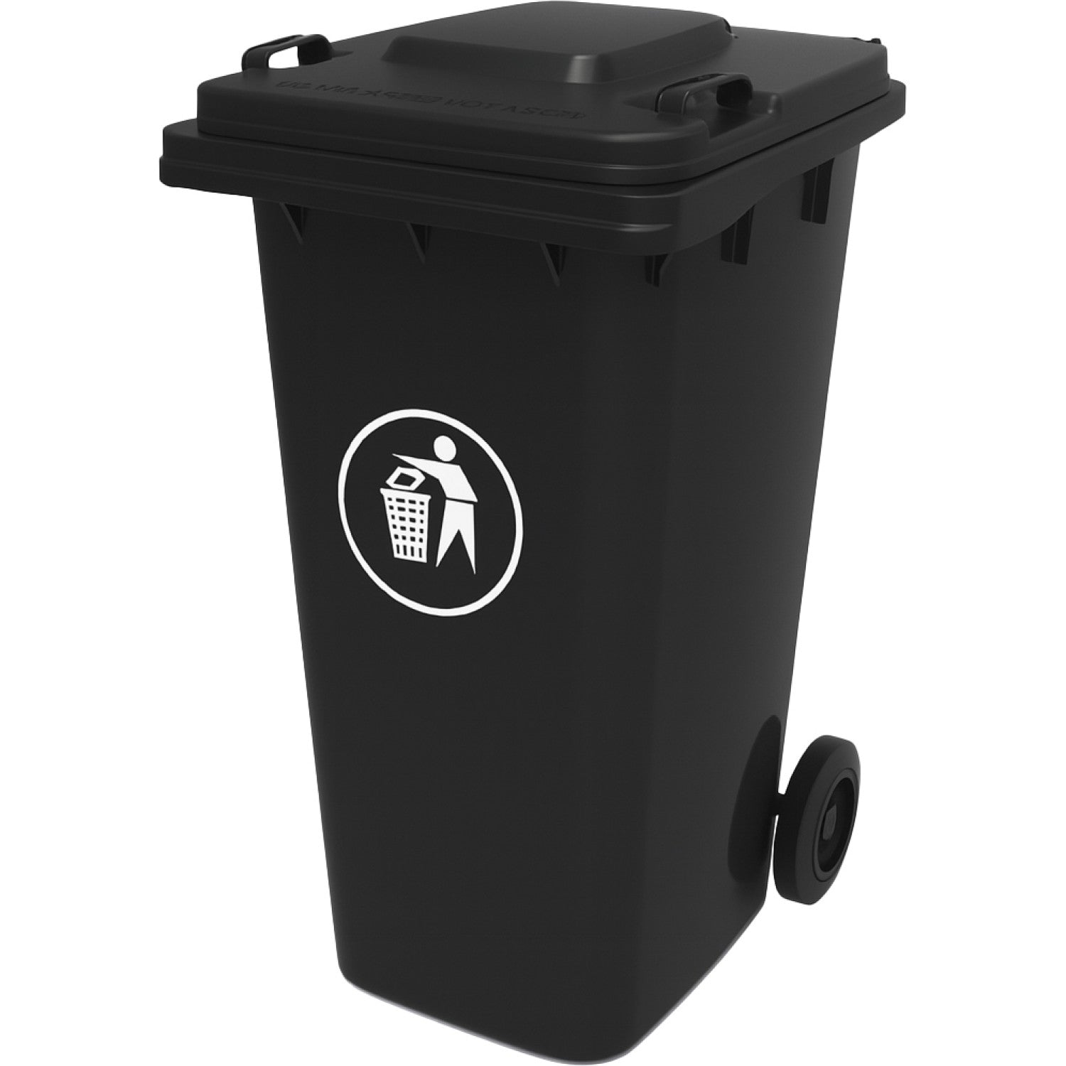 Wheelie Waste Bin 240 litres Black XDL240A11BLACK