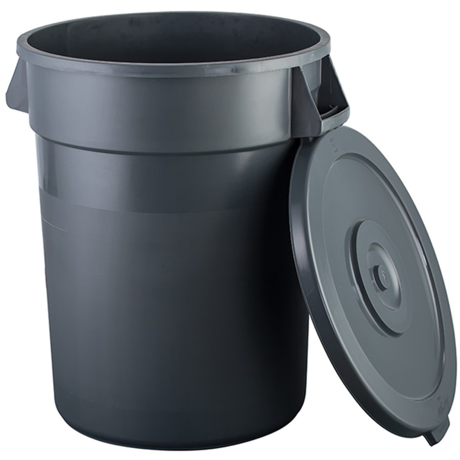 Waste Bin with Lid 80 litres Dark grey XDW006