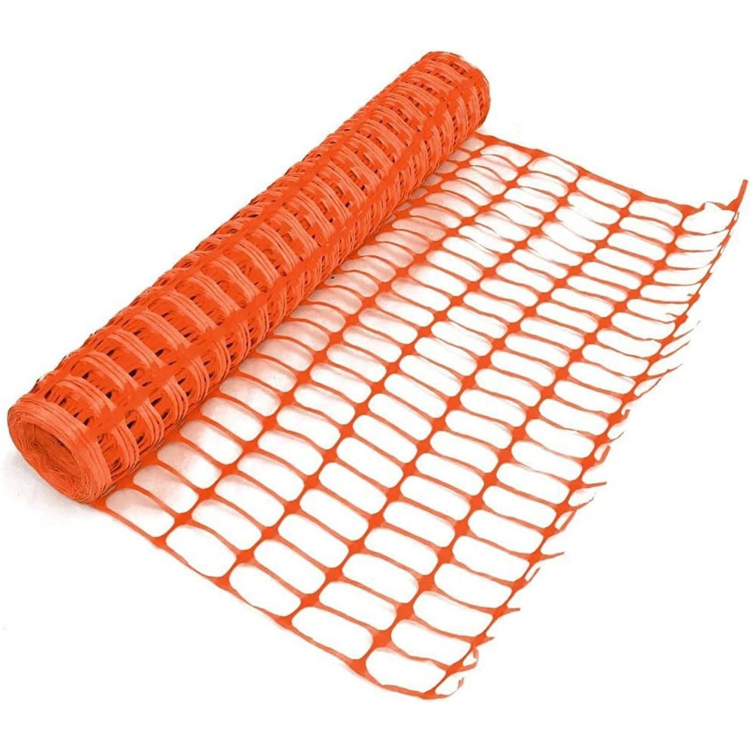 HDPE Safety Barrier Mesh Roll 120x40mm Mesh 1m x 50m Orange YONG22