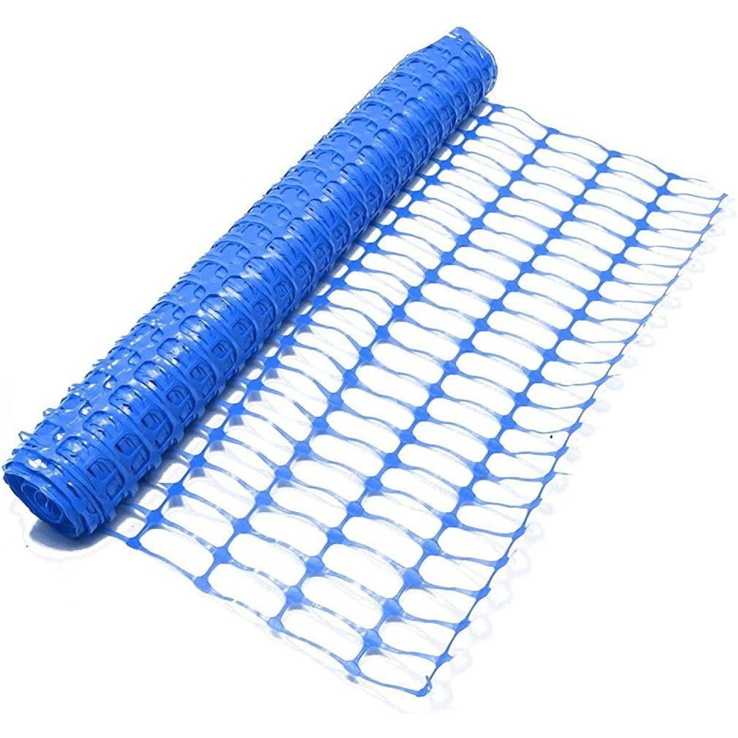 HDPE Safety Barrier Mesh Roll 120x40mm Mesh 1m x 50m Blue YONG26
