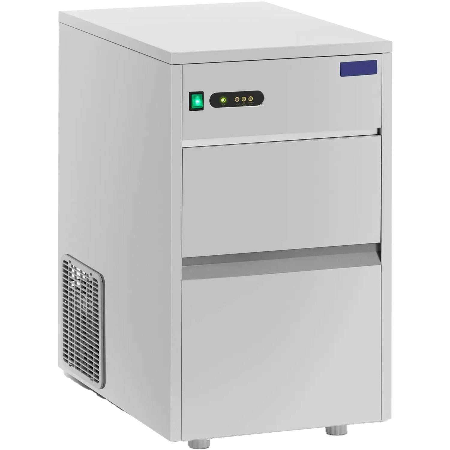 Commercial Bullet Ice Machine 25kg/24h 5kg Bin 330x503x607mm ZB25