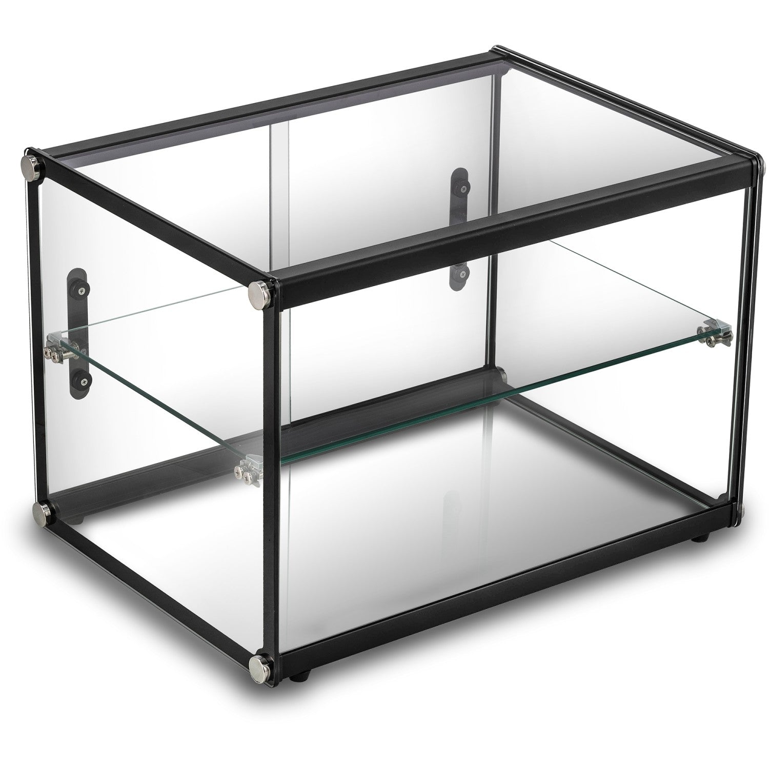 Neutral Display Case 550x398x381mm Black Frame ZW65SS