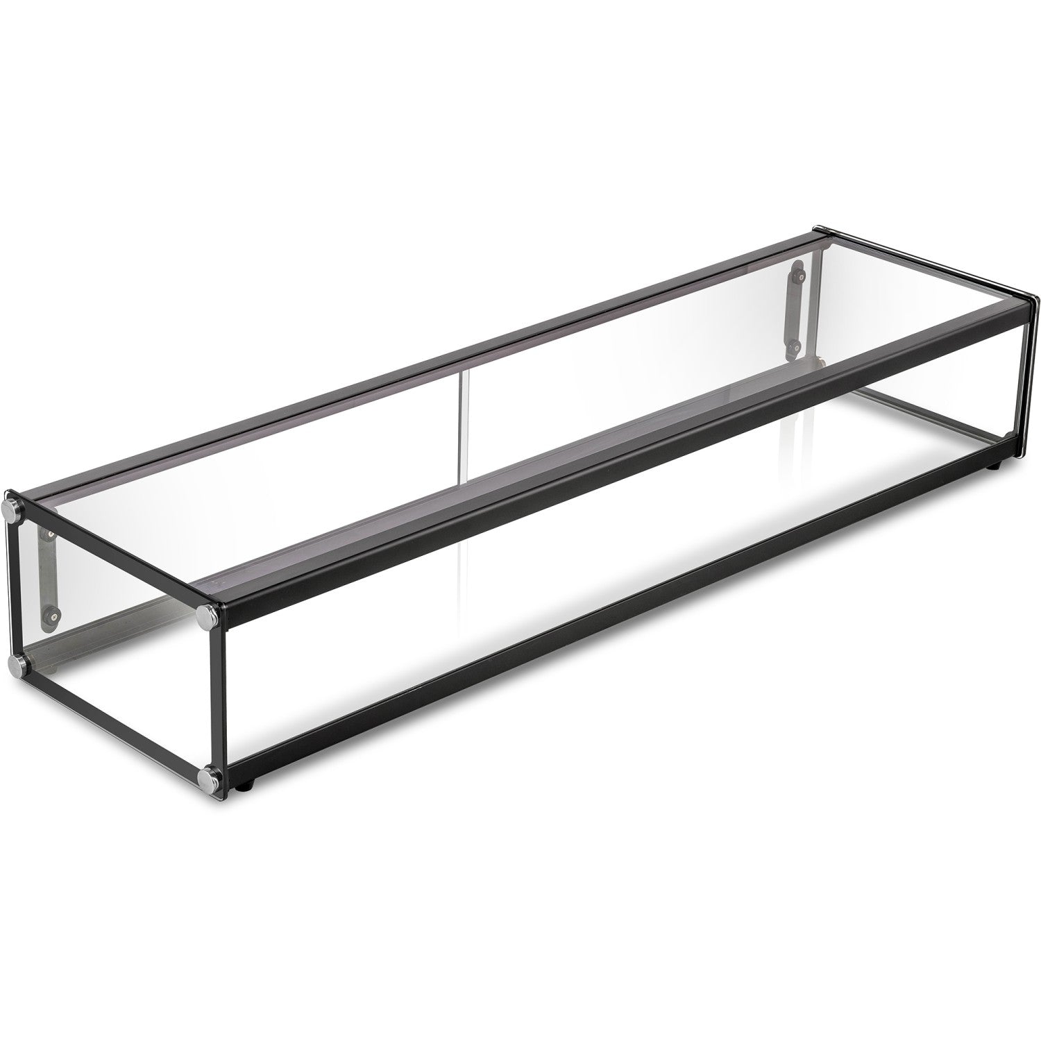 Neutral Display Case Black 1200x330x200mm ZW68SS