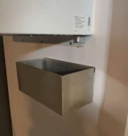 CombiSteel DRIP TRAY FOR WALL-MOUNTED UNIT FULLY WELDED